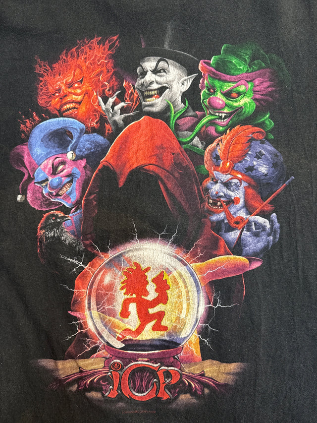 Insane Clown Posse “Speaks” Double-Sided T-Shirt – 2010 Horrorcore Rap Tee XL