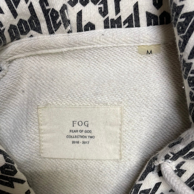 Fear Of God All Over Print Hoodie Medium