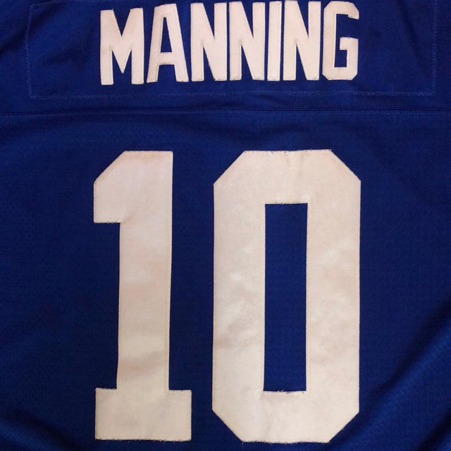 NFL New York Giants Eli Manning #10 Reebok Equipment Jersey 2XL