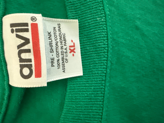 Y2K Foo Fighters Never Trust A Gingerman T Shirt Green Size XL