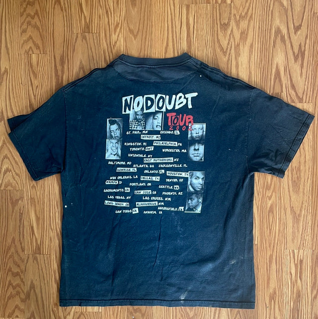 Reworked 2002 Vintage No Doubt Rocksteady Tour Tee XL