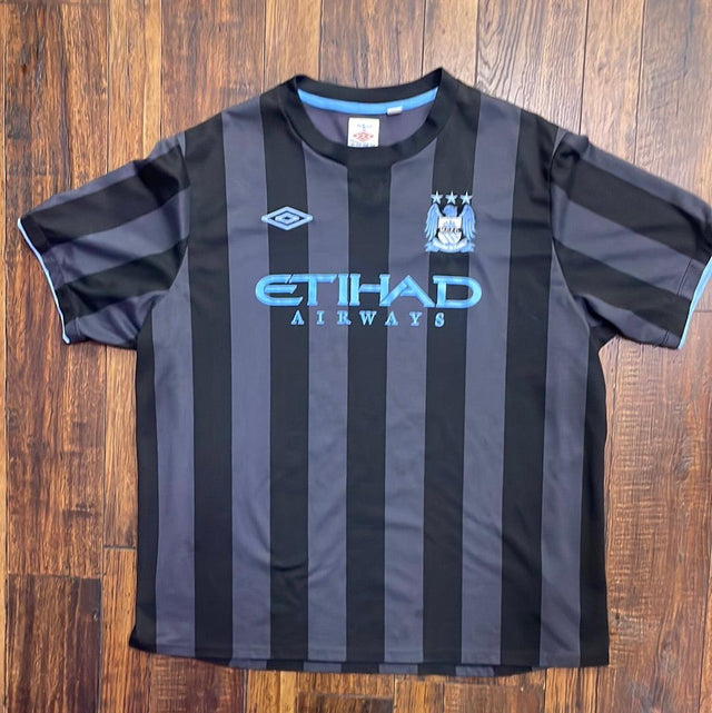 Umbro Manchester Etihad Airways Mcfc Soccer Jersey M