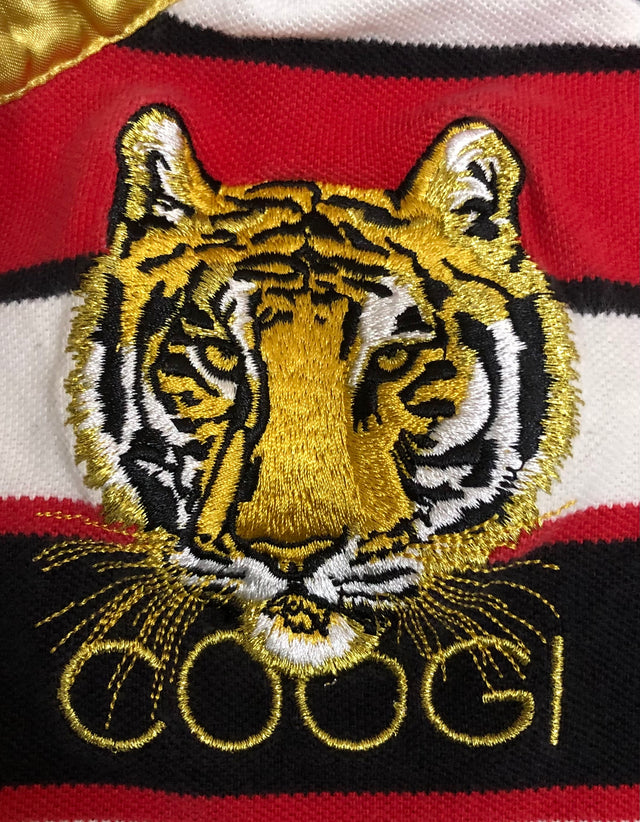 Coogi Tiger Patch Polo Small
