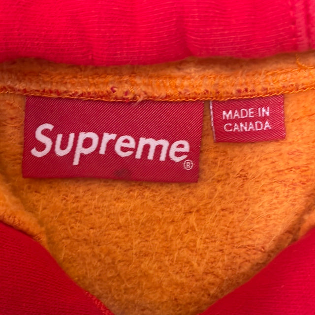 FW17 Supreme Small Box Zip Up Hooded Sweatshirt M