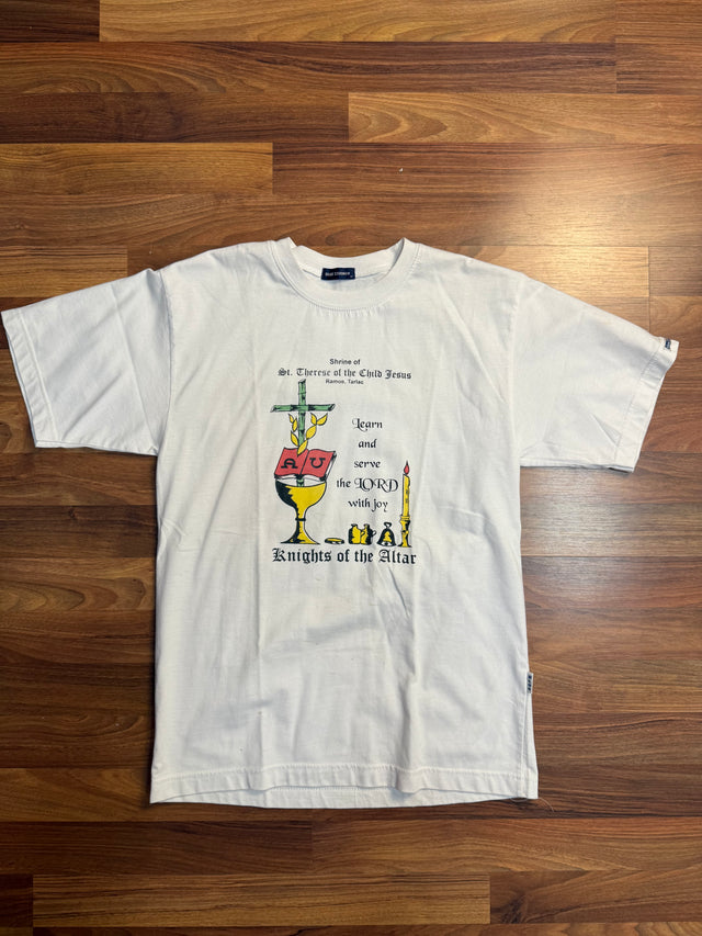 Vintage Shrine of St. Therese “Knights of the Altar” Church Tee (Size M)