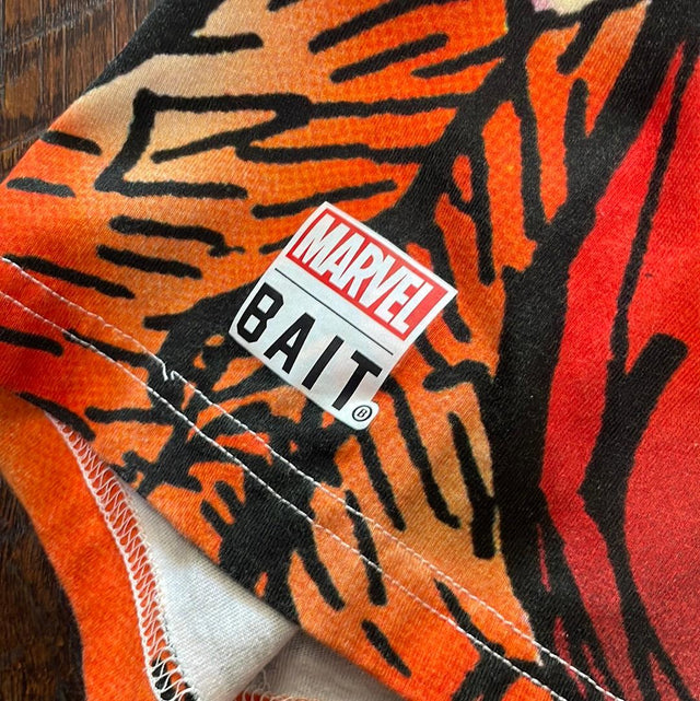 Bait x Marvel Comics Jim Lee X-Men Wolverine All-Over Print XL