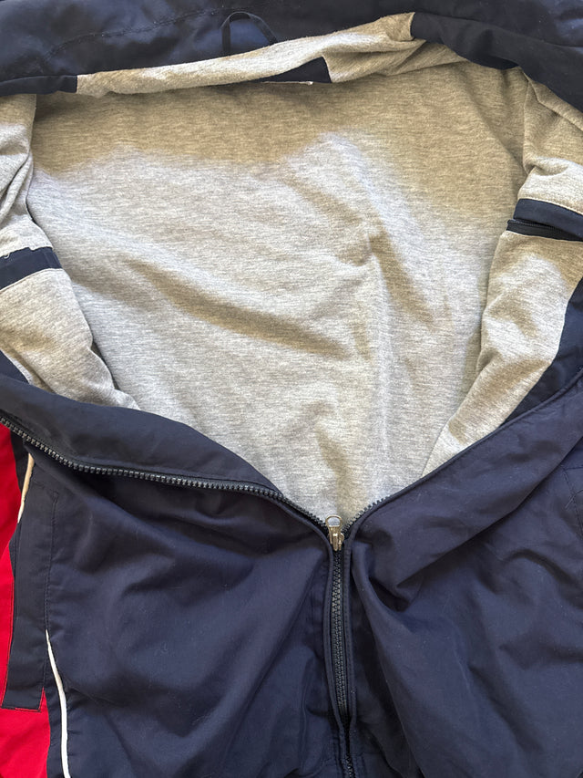 Vintage Y2K 2000s Cleveland Indians Genuine Merchandise Full Zip Windbreaker Jacket Size XXL