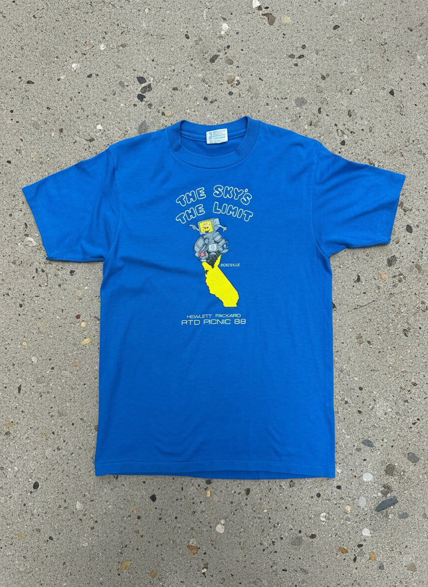Vintage 1988 Hewlett Packard “The Sky's The Limit” RTD Picnic Tee