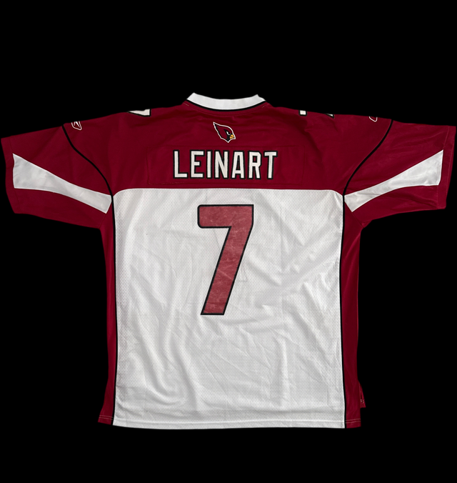Vintage Reebok NFL Arizona Cardinals Matt Leinart #7 Jersey (2XL)