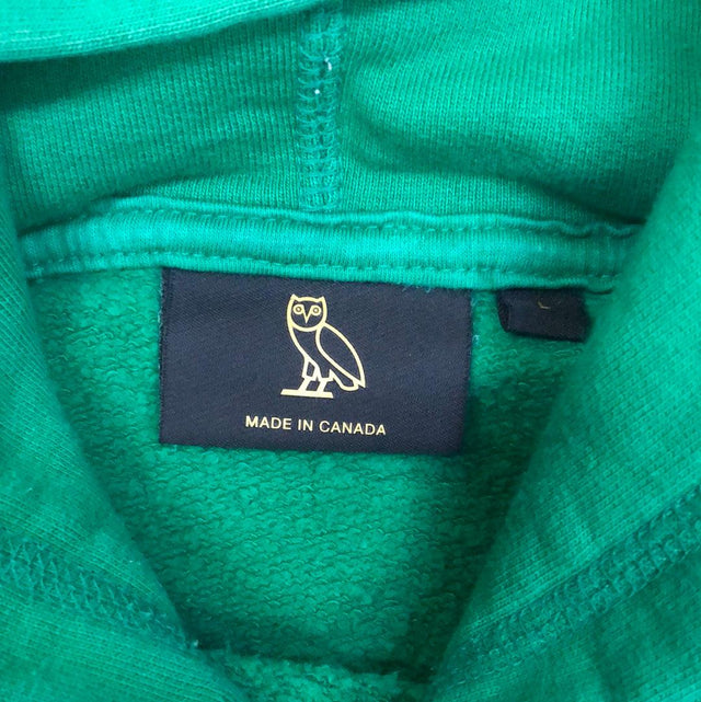 Green OVO OG Owl Hoodie Large