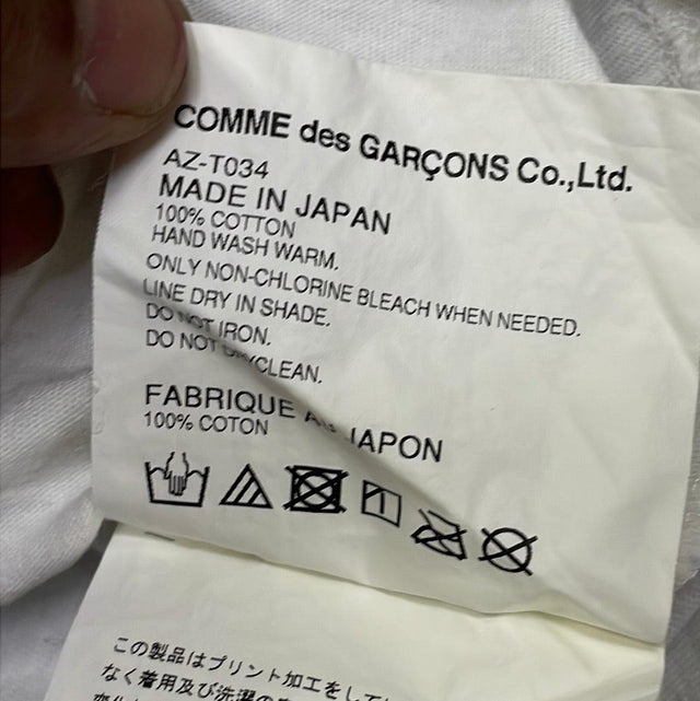 Comme des Garcons PLAY Play Red Half Heart T-shirt L