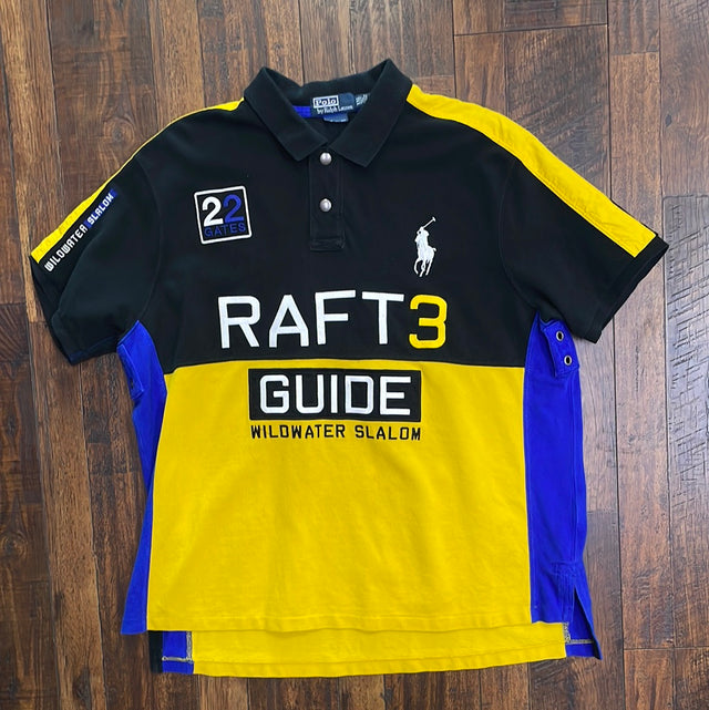 Vintage Y2K Polo Ralph Lauren Raft Guide Wildwater Polo 2XL