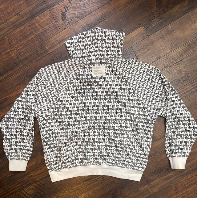 Fear Of God All Over Print Hoodie Medium