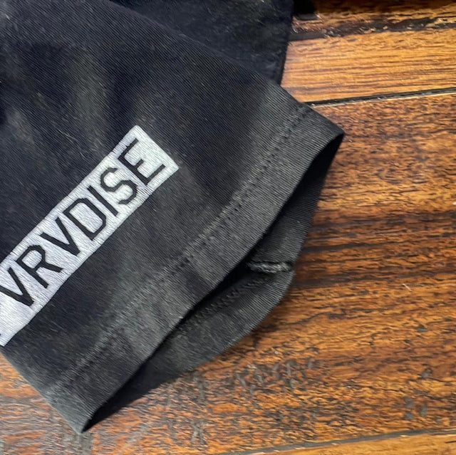 ASAP Rocky 06 Pacsun Upside Down Flag Black Shirt M