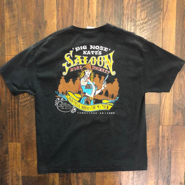 Y2K Big Nose Kate's Saloon Tee XL