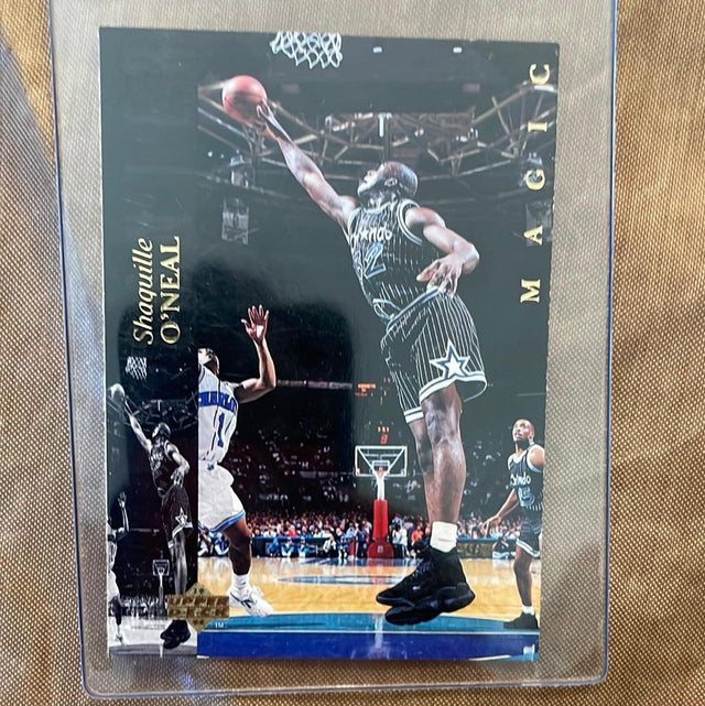 Shaquille O'Neal 1993-94 Upper Deck Card #32 Orlando Magic