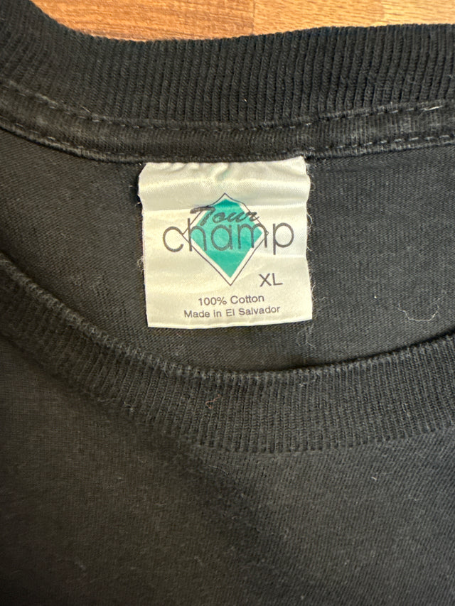 Vintage 1997 Xena Warrior Princess T-Shirt Black XL | 90s Cult Classic TV Tee