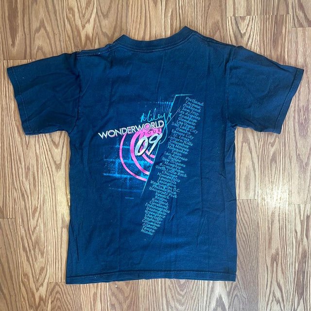 Miley Cyrus 2009 Wonder Tour T-Shirt S