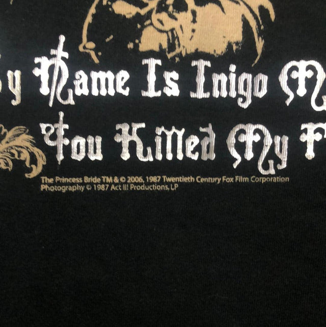 2006 Princess Bride Inigo Montoya Movie Shirt XL