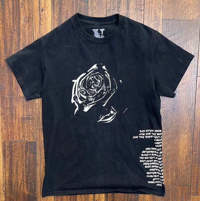 SS20 Pop Smoke x Vlone Tracklist Tee S