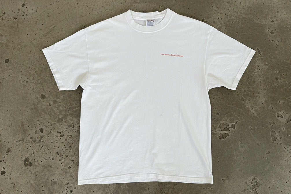 Vintage 1997 Microsoft Extreme Promo T Shirt White USA Made Size