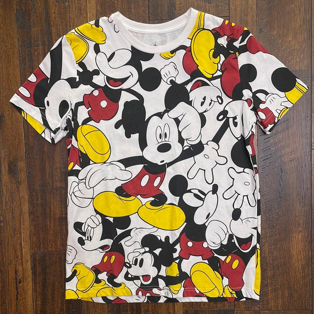 Mickey Mouse All Over Print Tee M
