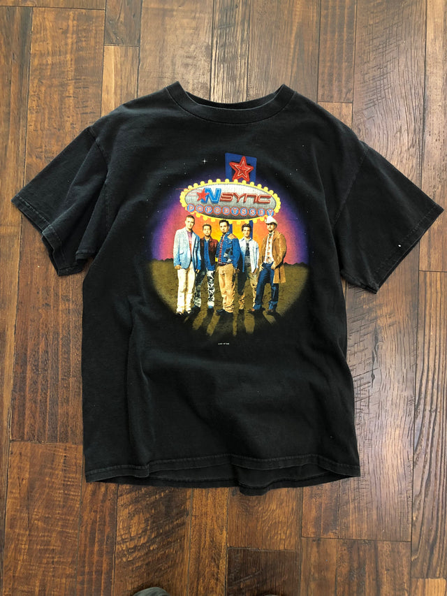 Vintage 2001 NSYNC Popodyssey tour Winterland Large