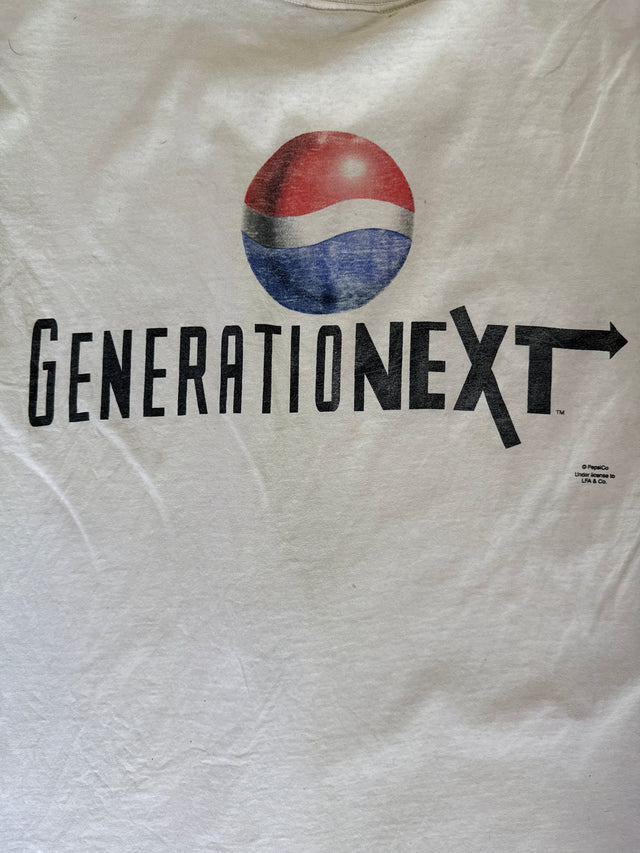 Vintage 90s Pepsi Generation Next Nothing Else Is A Pepsi T Shirt USA Made Size L