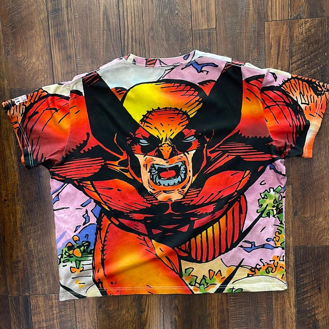 Bait x Marvel Comics Jim Lee X-Men Wolverine All-Over Print XL