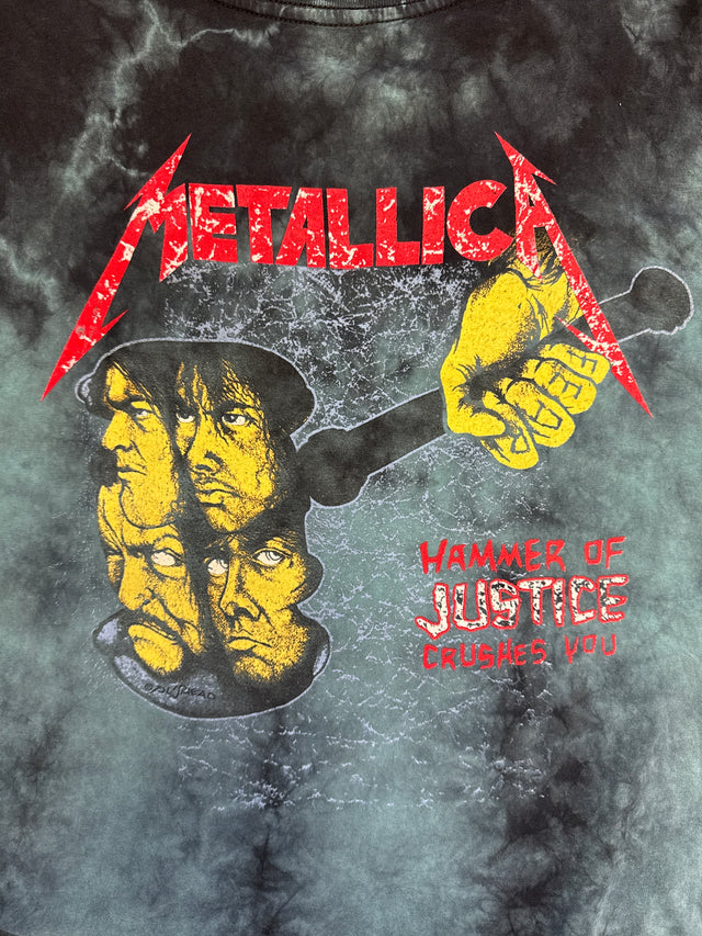 Metallica “Damaged Justice” Pushead Tie-Dye Long Sleeve – XXL