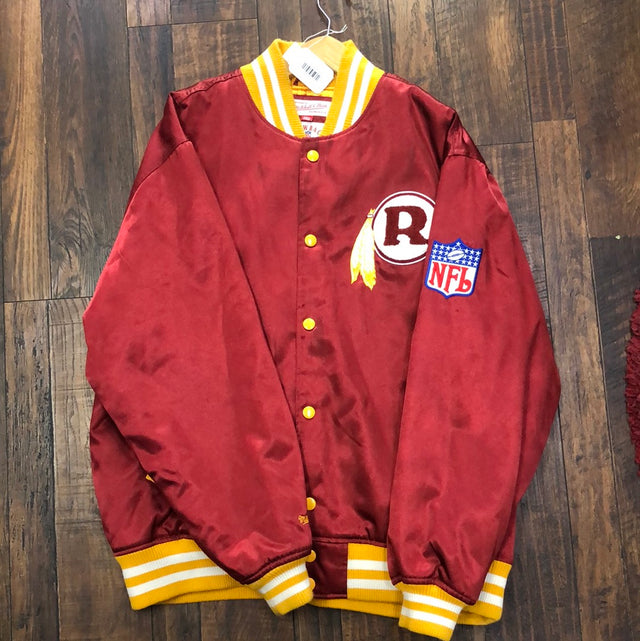Mitchell & Ness NFL Washington Redskins Heavyweight Throwbacks Jacket XL