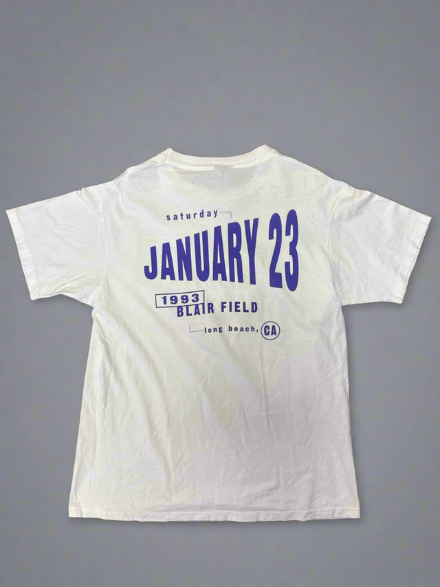 Vintage 1993 MTV Rock N’ Jock Softball Challenge T-Shirt Giant Tag – XL Made in USA