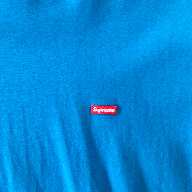 Supreme Small Box Tee Teal M