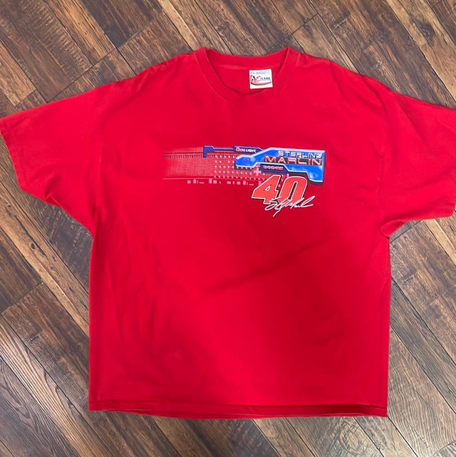 2004 Chase Authentics Nascar Sterling Marlin Racing T-Shirt Size 2XL