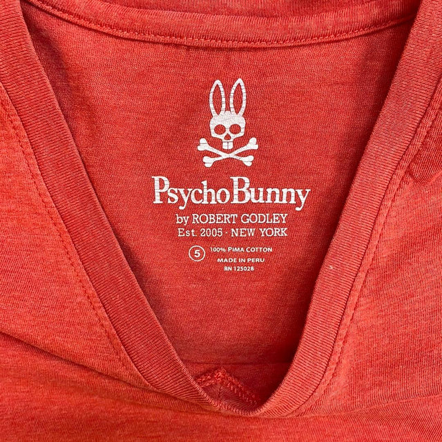 Psycho Bunny V Neck Medium