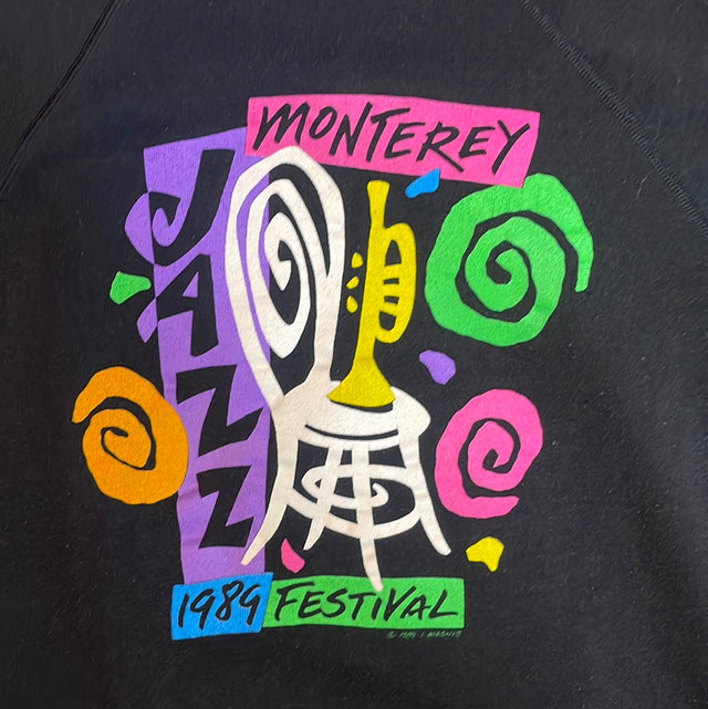 Vintage 1989 Monterey Jazz Festival Hanes Crewneck