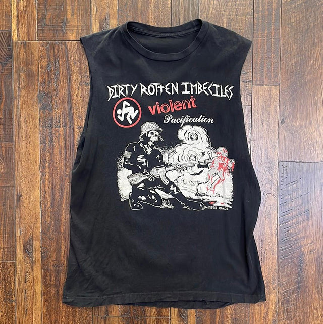 D.R.I. Dirty Rotten Mmbeciles 2016 Violent Pacification Tour Shirt M