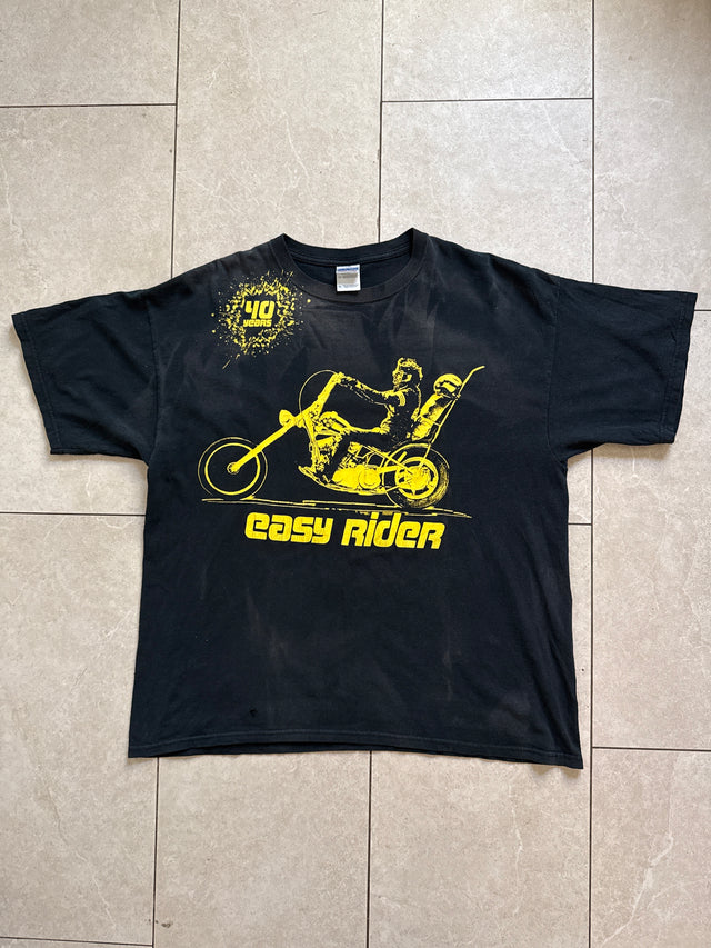 2009 Easy Rider 40 Years Anniversary Motorcycle T-Shirt Black XL