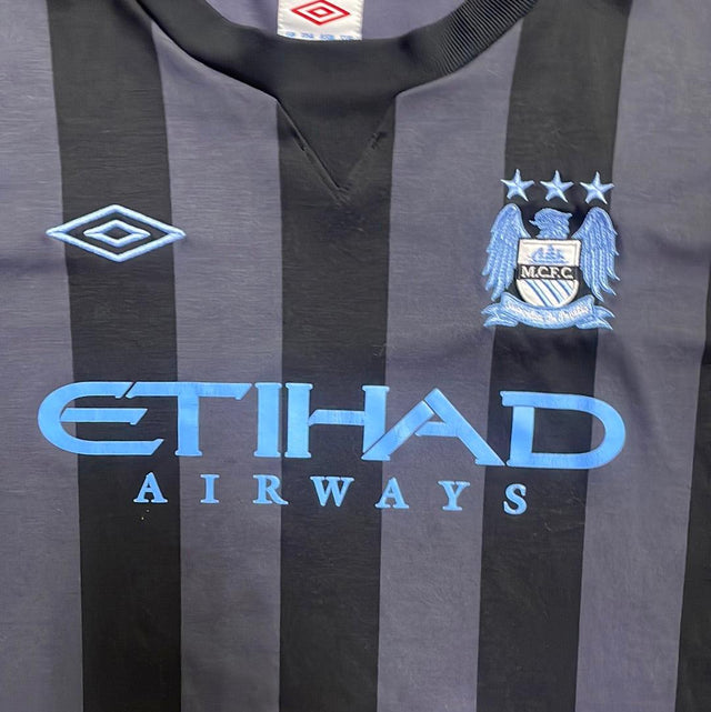 Umbro Manchester Etihad Airways Mcfc Soccer Jersey M