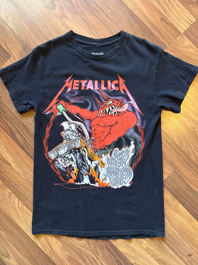 Metallica Tony Squindo Full Speed or Nothing Tee Size S