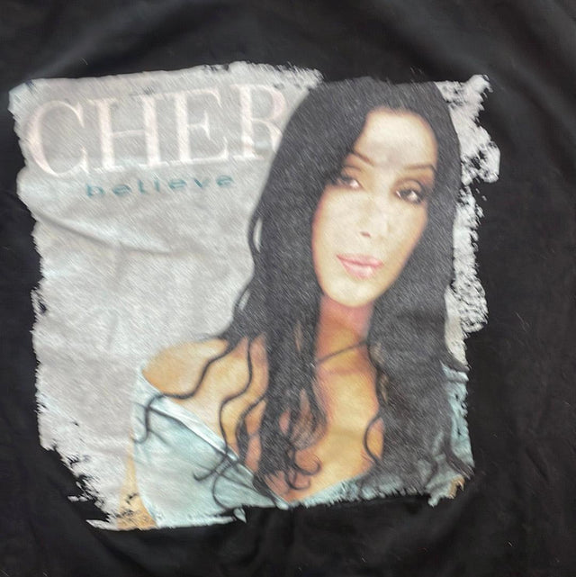 Vintage 1999 Cher Believe Tour Giant T-shirt Large