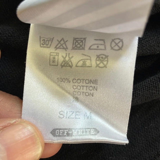 Off-White “White Cap Waves Start From Nothing” Tee M