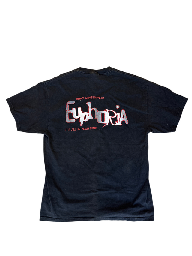 Vintage Y2K Wicked Pictures “Euphoria” Promo T-Shirt Hanes Heavyweight L