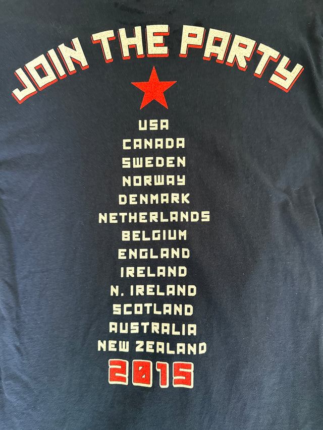 2015 Weird Al Yankovic The Mandatory World Tour T-Shirt Size Medium