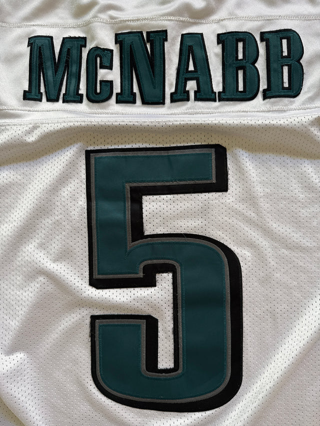 Vintage 2004 Reebok NFL Equipment Donovan McNabb #5 Philadelphia Eagles Stitched Away Jersey Size 50 XL