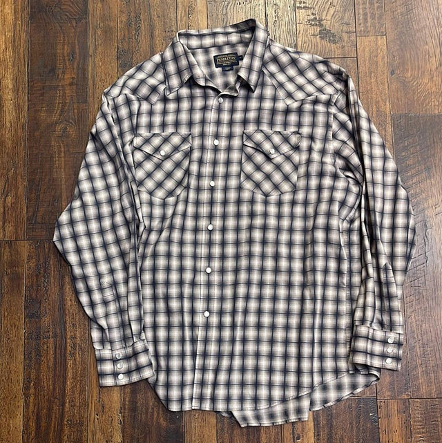 Pendleton Pearl Snap Western Shirt XL