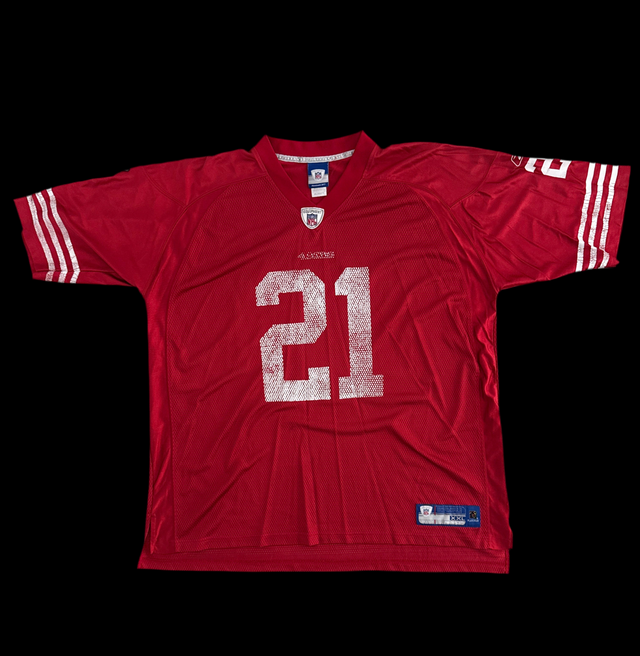 Vintage Reebok San Francisco 49ers Frank Gore #21 NFL Jersey (XXL, Red)