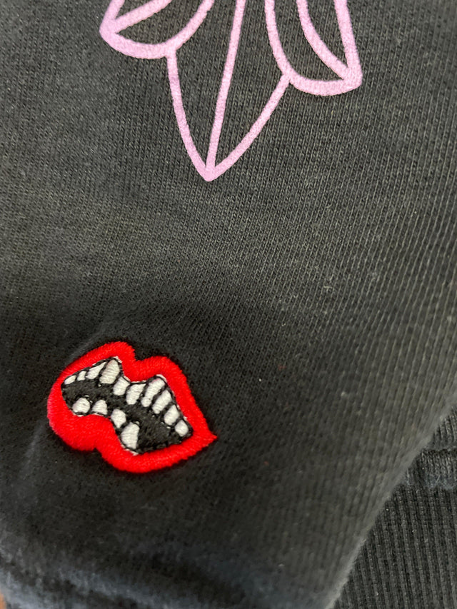 Chrome Hearts Matty Boy Pink Floral Hoodie Small