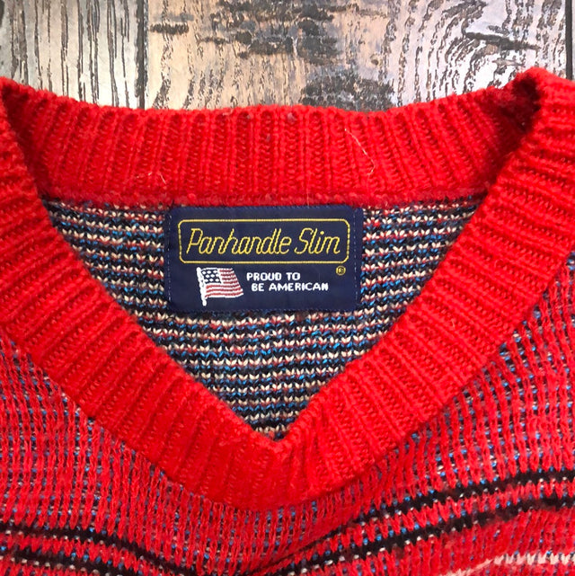 Vintage 80s Panhandle Slim Southwestern Sweater M