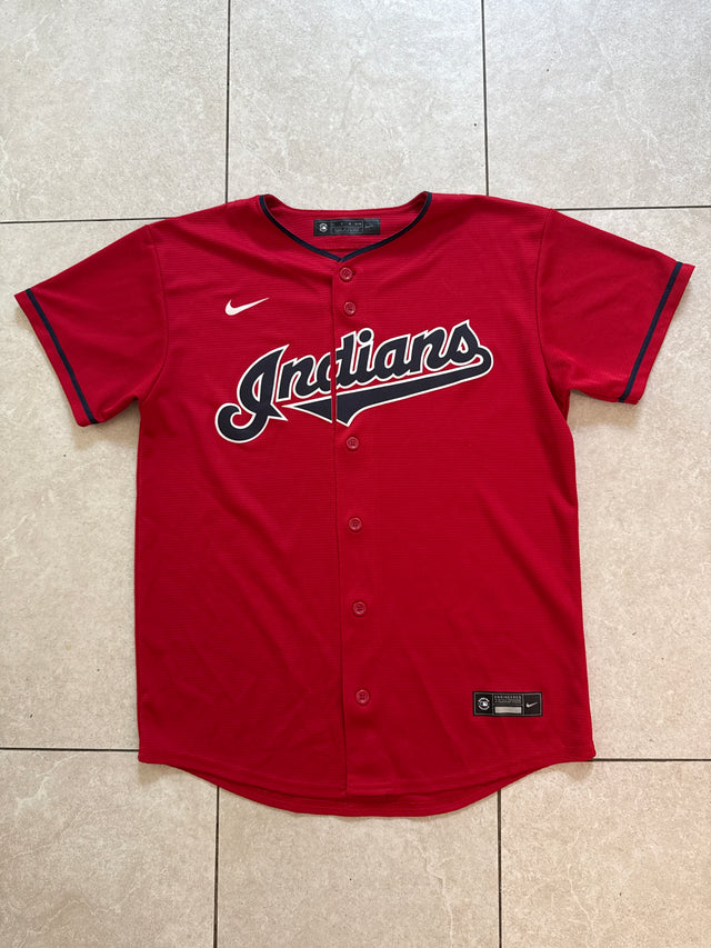Cleveland Indians Nike MLB Baseball Jersey Red Youth Large 14/16